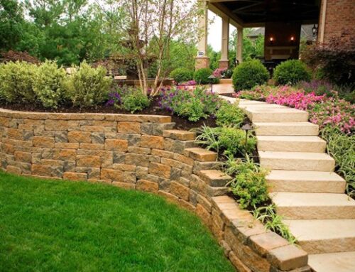 Simple Retaining Wall Ideas For Sloped Backyards