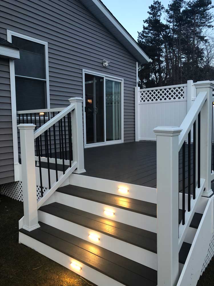 low voltage lighting for deck steps